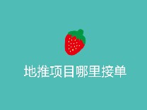 地推项目哪里接单