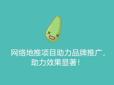 网络地推项目助力品牌推广,助力效果显著!