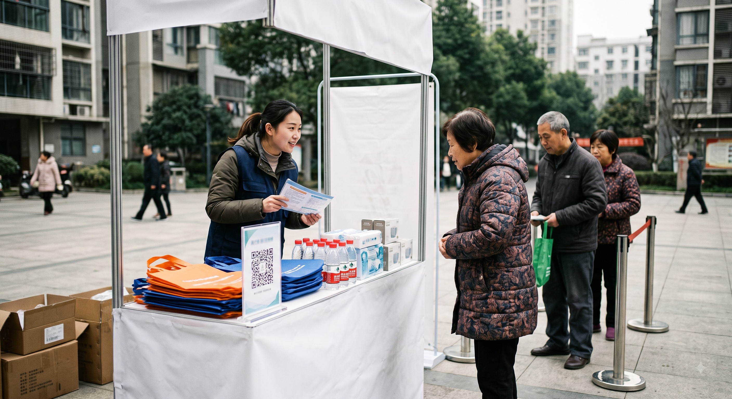 两人地推团队分工：用“搭讪+引导”把单日产能翻倍的具体干法