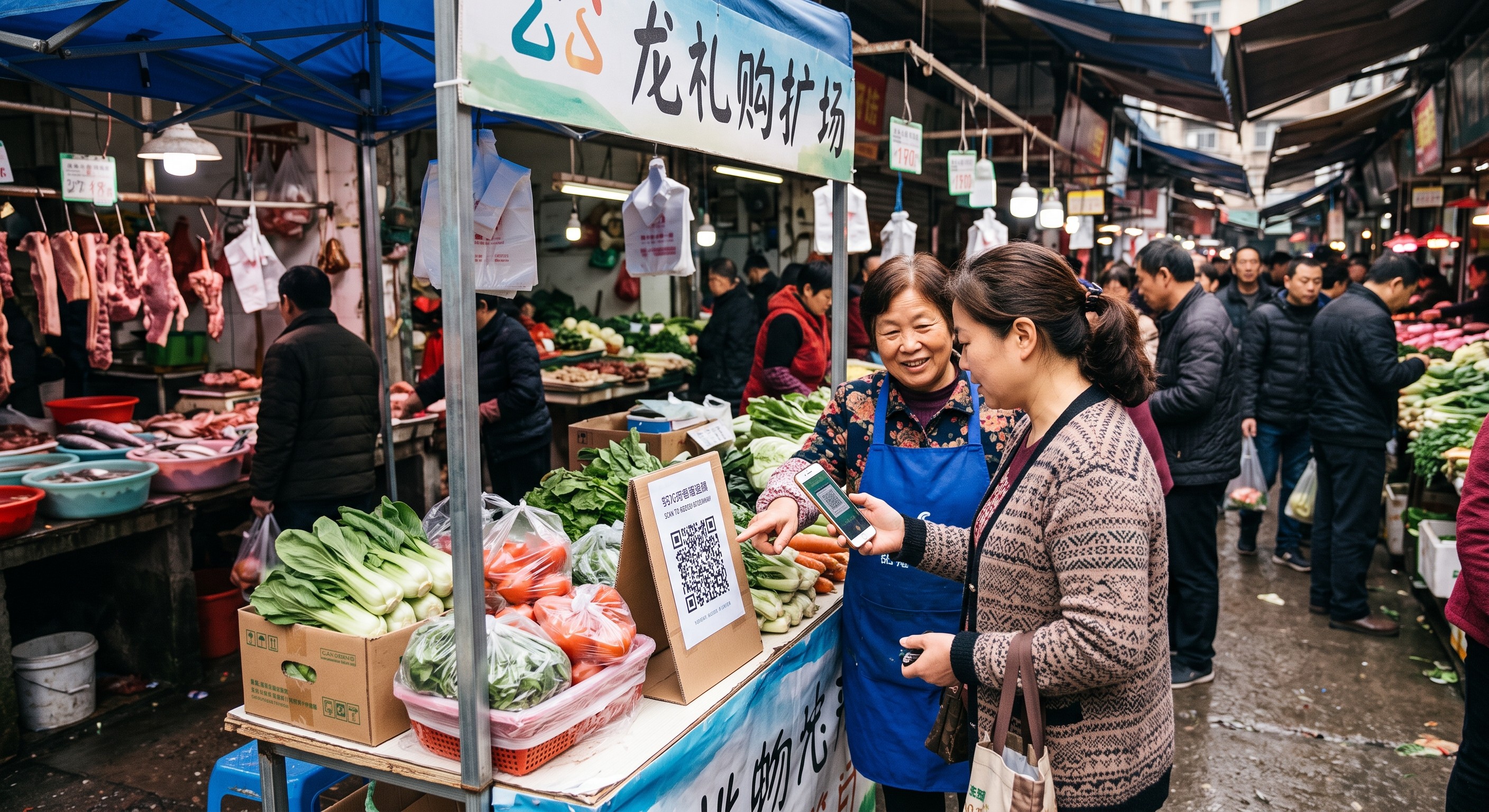菜市场地推话术：一根香蕉换菜贩子帮你拉新，怎么聊？