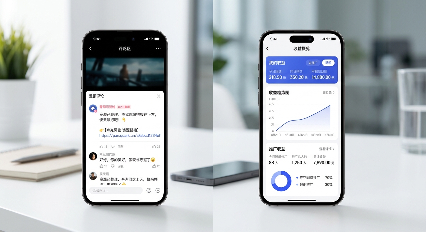 短视频影视解说号怎么靠夸克网盘赚钱?拆解百万粉号的真实变现路径