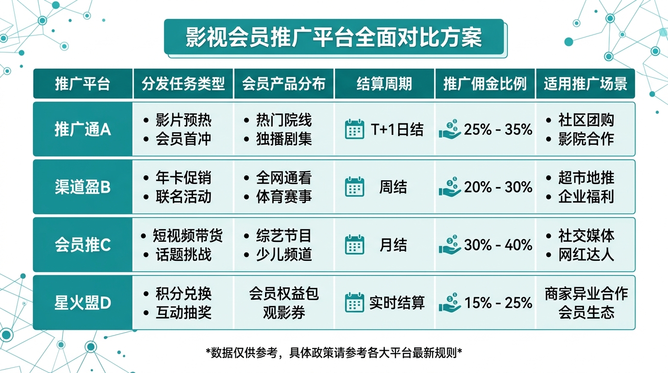 影视会员低价渠道哪里找？爱优腾芒分销佣金怎么赚？