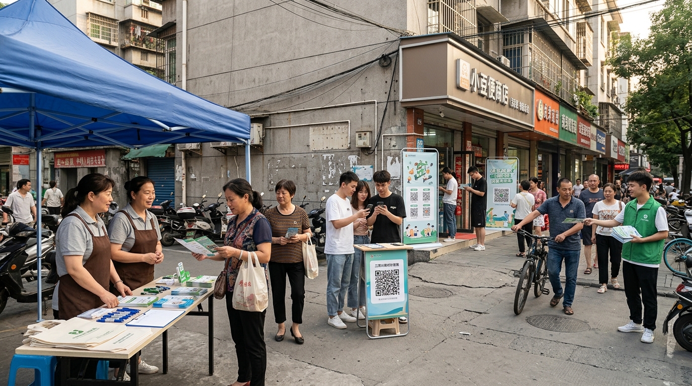 摆摊碰上城管怎么办？四层应对预案：证件、速收与沟通