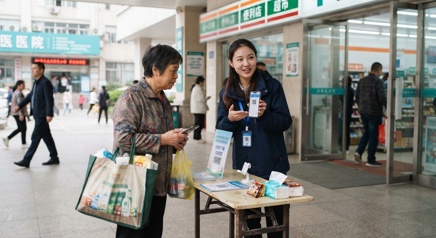 医院陪护家属区拉新底线：外围便民店合作怎么规避医患敏感