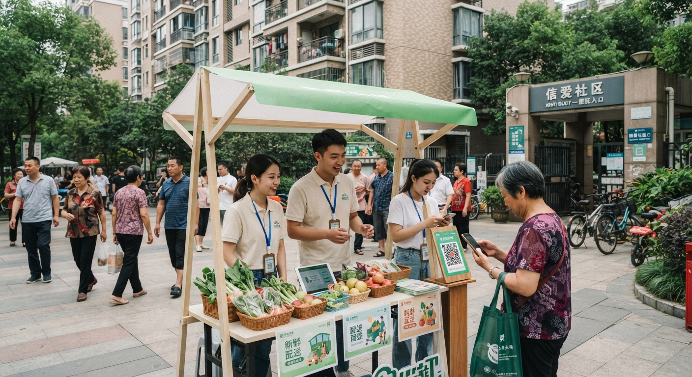 朴朴超市前置仓地推策略：地推铁军如何实现半小时极速送达地推