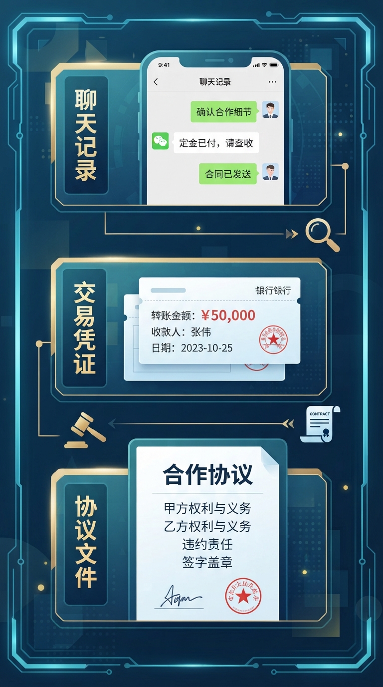 微信转账记录能当借款或欠佣金证据吗？转账备注的3个关键要点