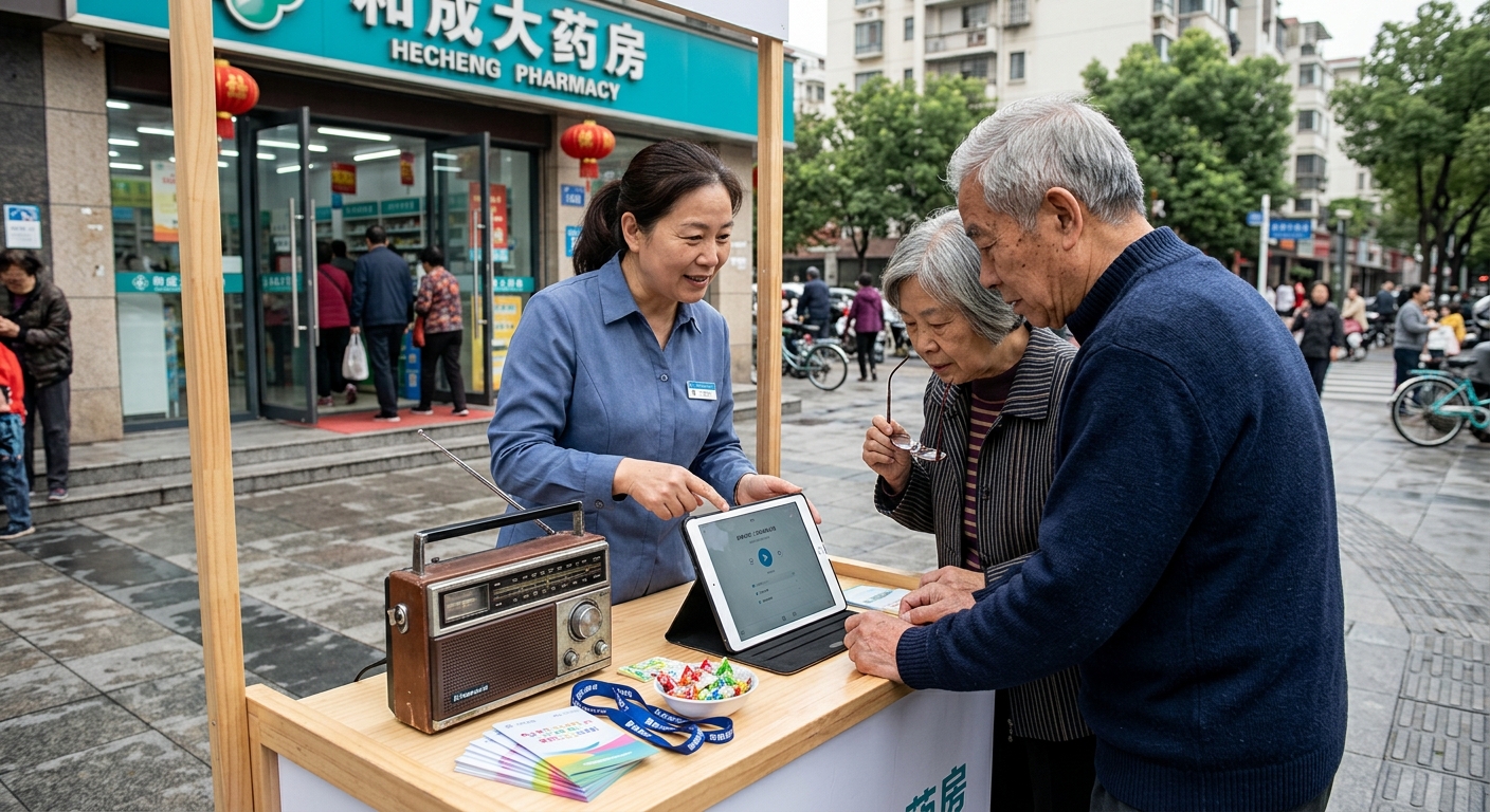 喜马拉雅听书畅听卡地推技巧：中老年收音机爱好者定向推销实操指南