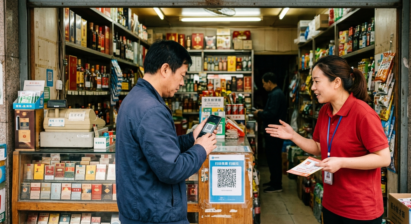 烟酒店前台香烟立减地推：精准收割男性金融与车主类高佣单的实操打法