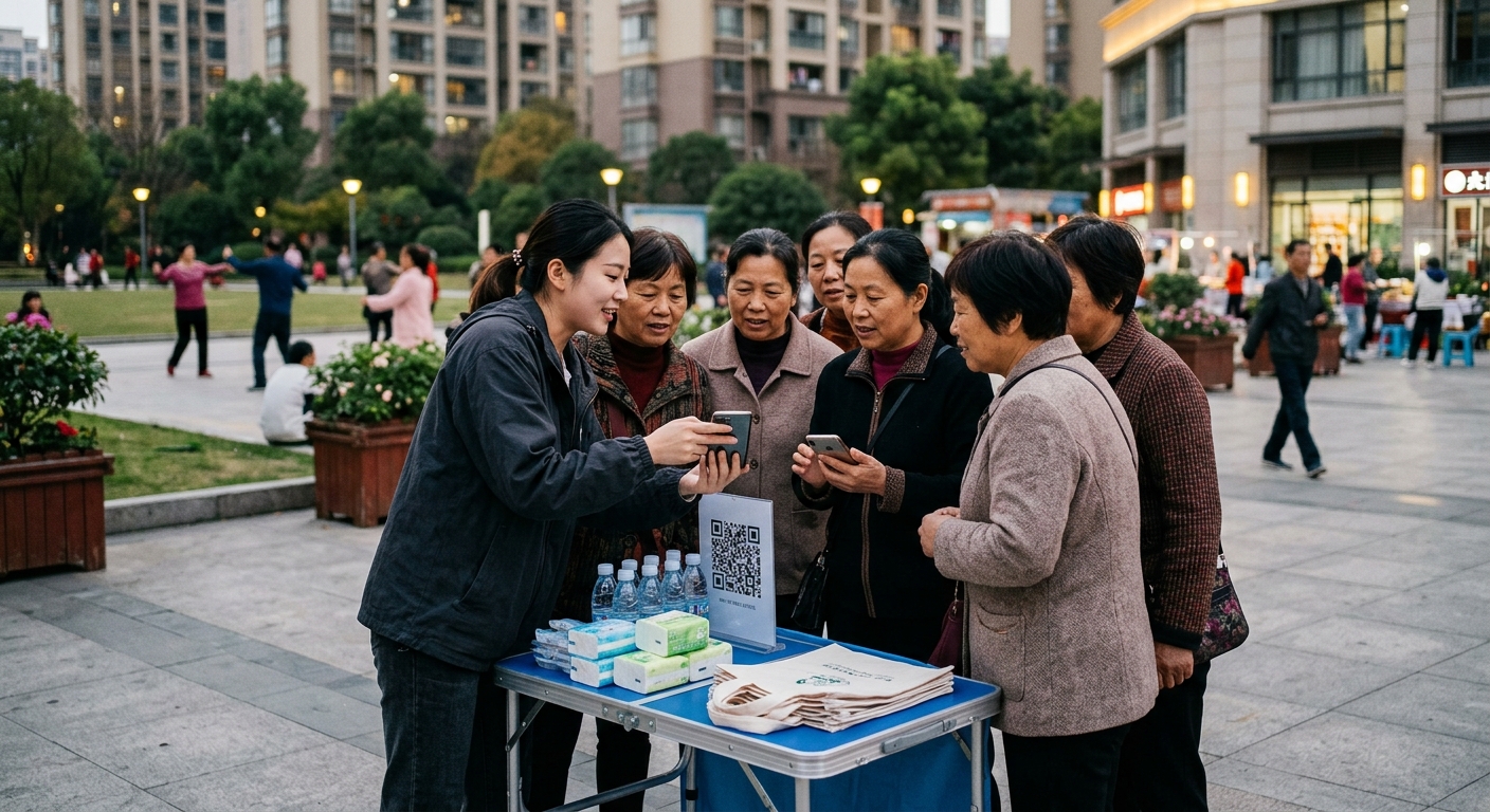 广场舞领队大妈公关指南：赞助音响配件拿下整个舞蹈队下载量