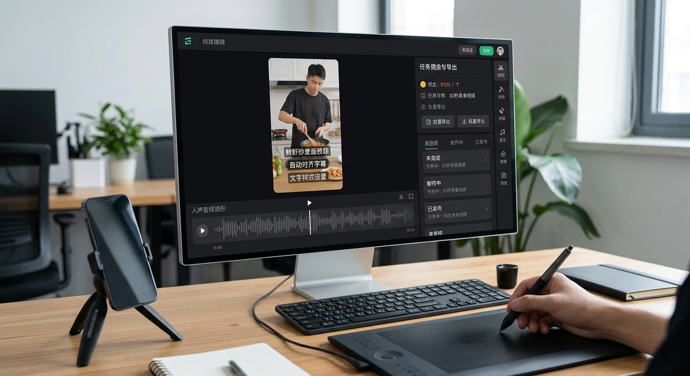 自动化文字转语音工具配音：短视频带单解说的批量生产线怎么搭