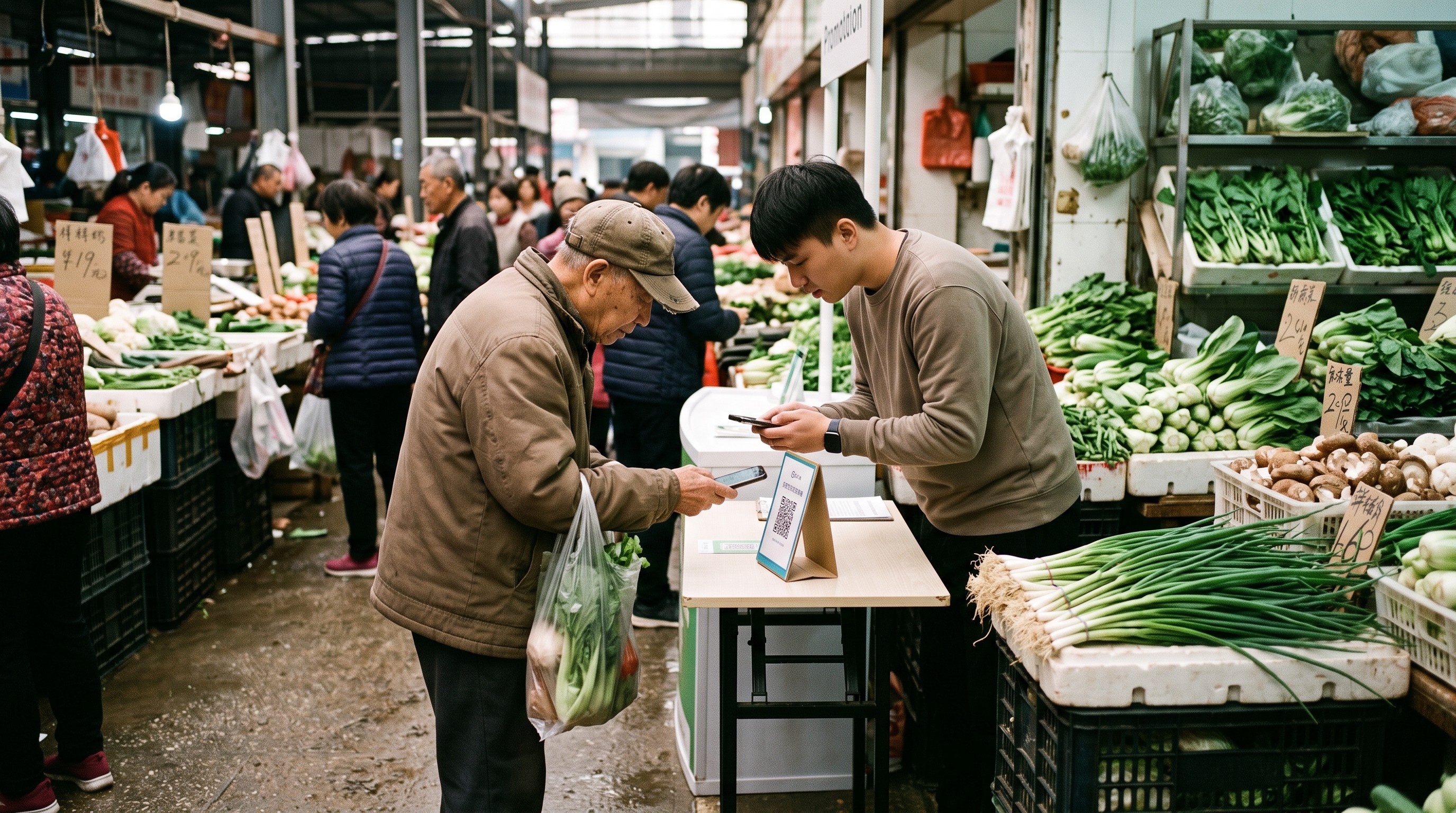 云闪付积点兑换地推实战：菜市场一分钱买葱立减活动复盘
